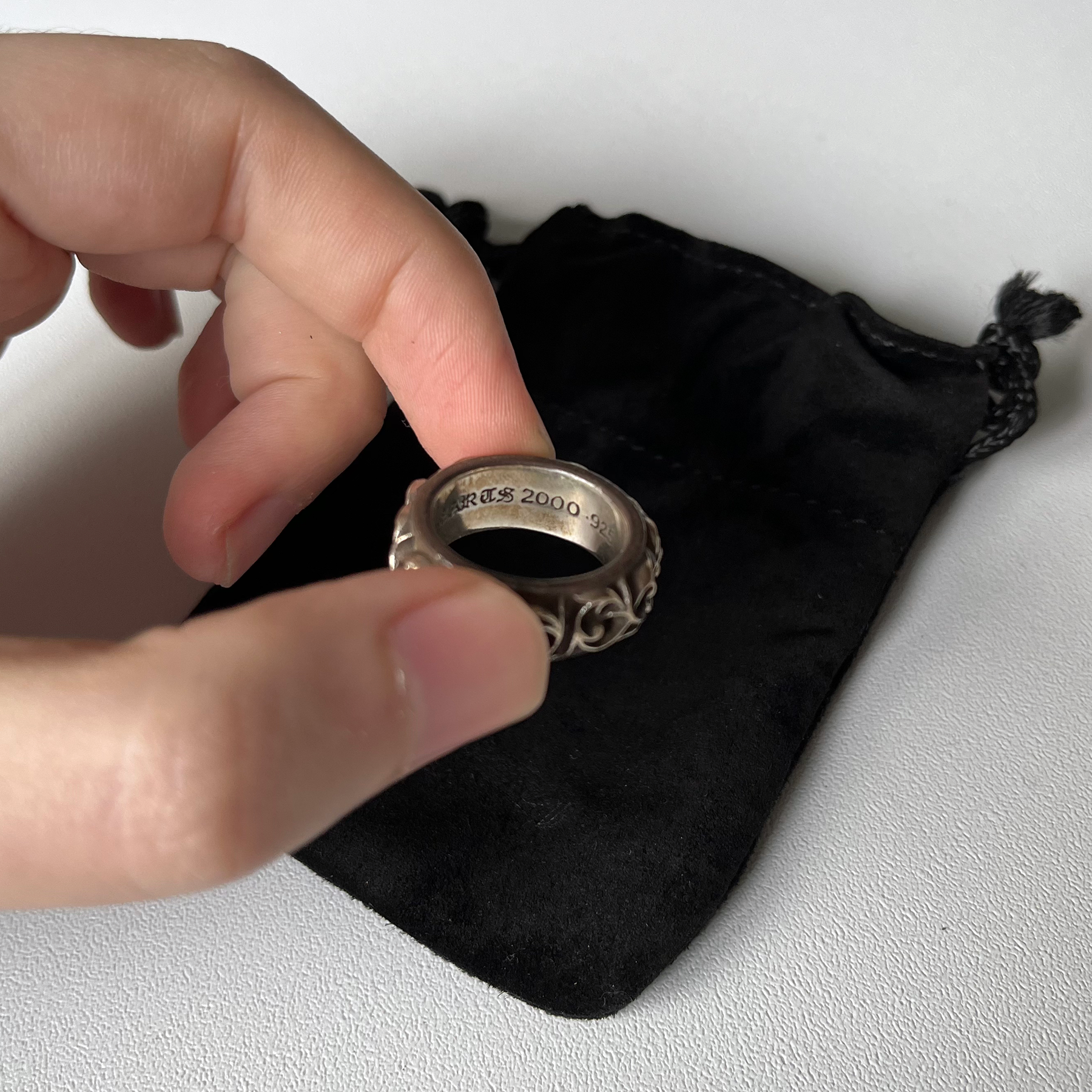 Chrome Hearts Eternity Vine Band Ring