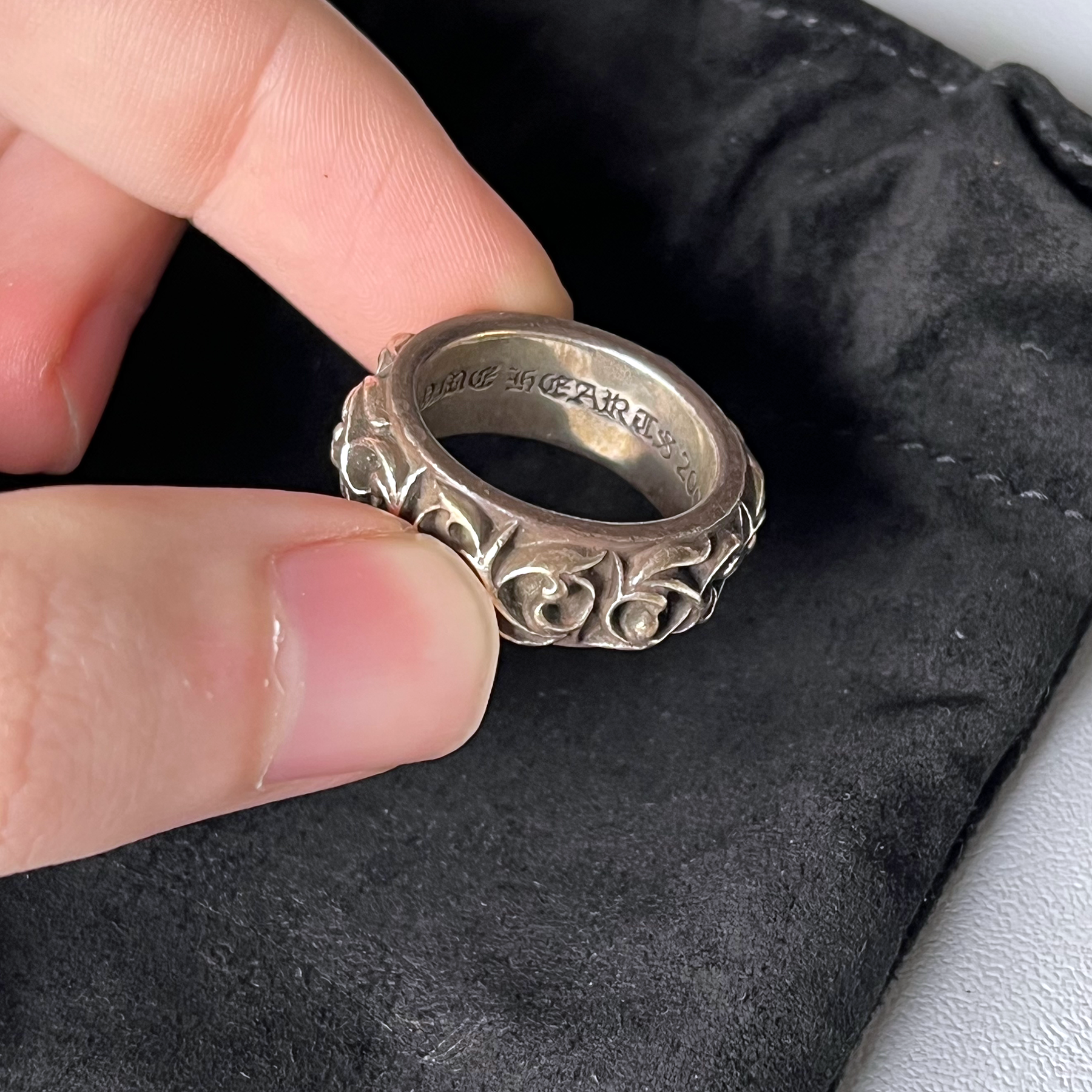 Chrome Hearts Eternity Vine Band Ring