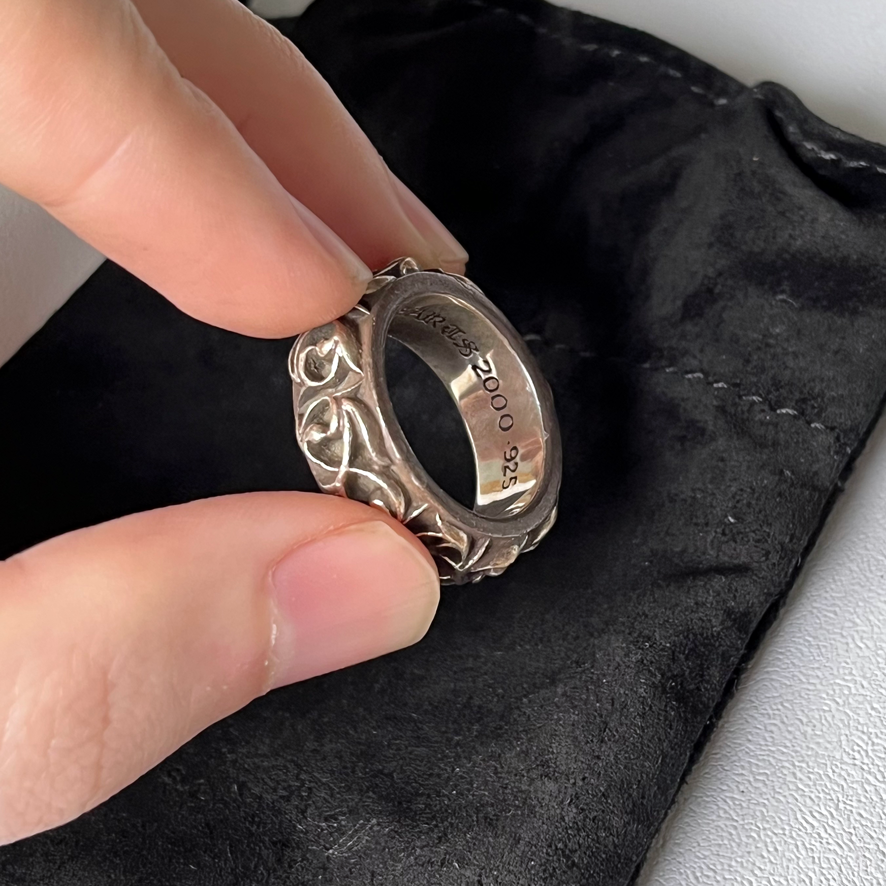 Chrome Hearts Eternity Vine Band Ring