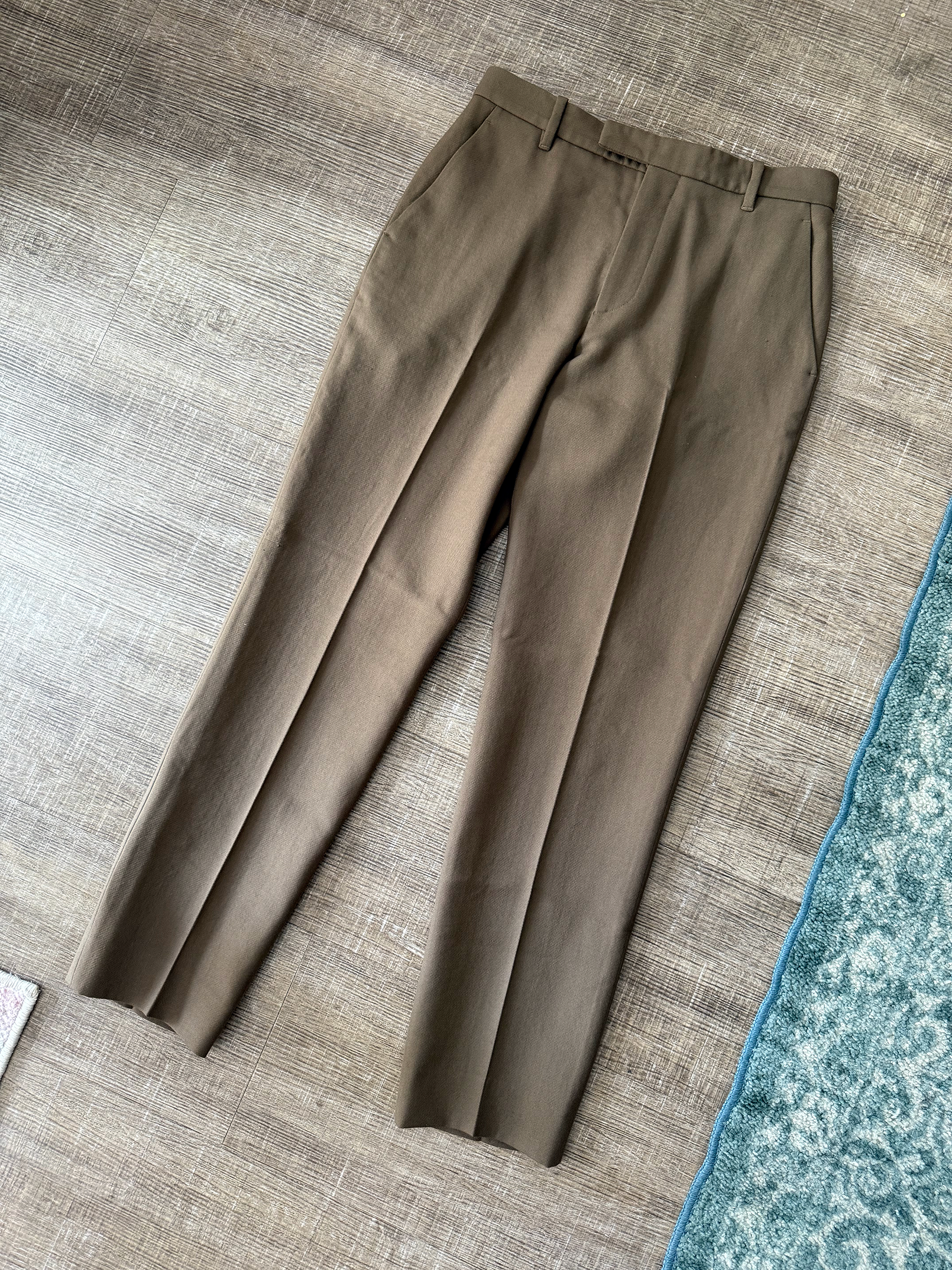 The Row Wool Pleated Suit Trousers