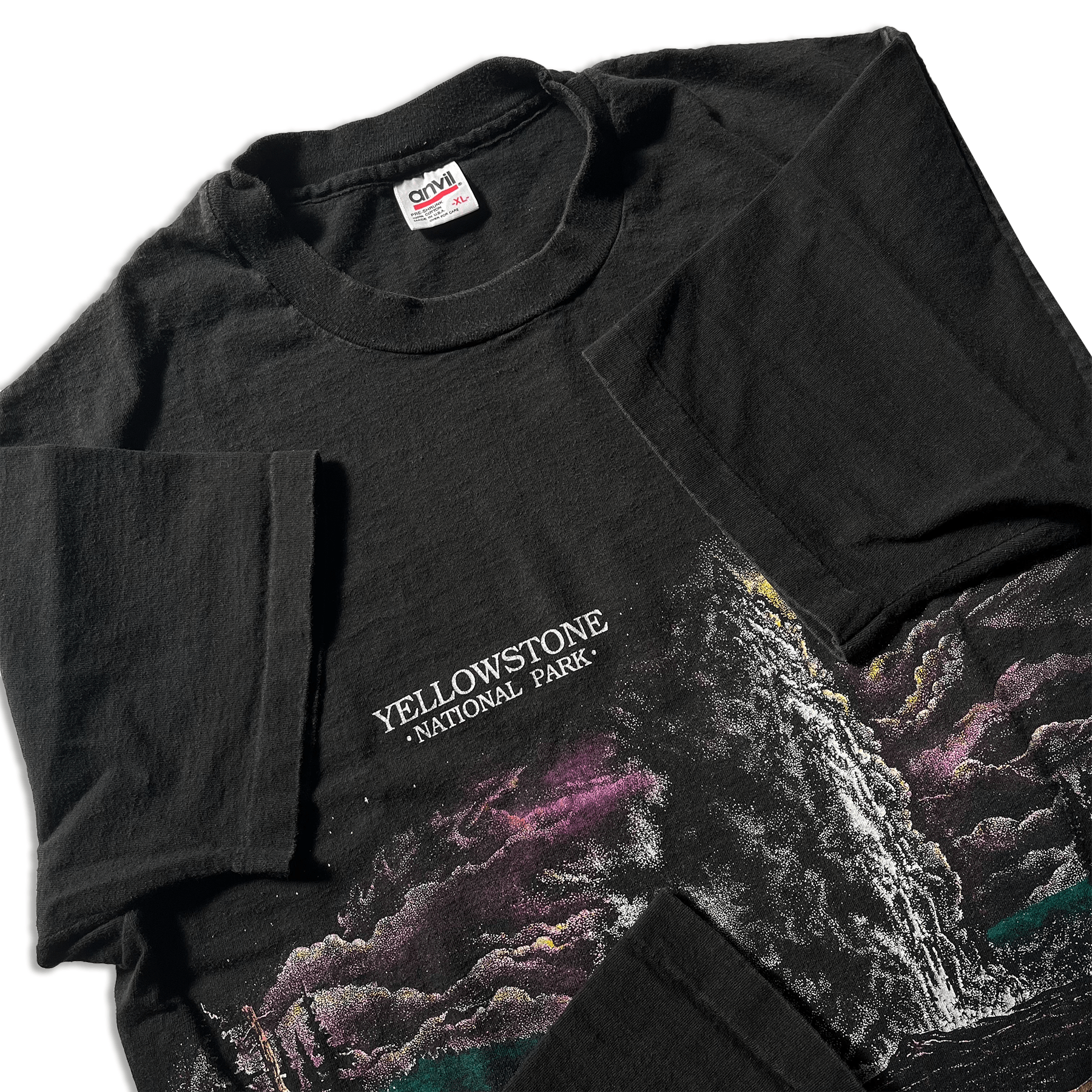 Vintage 1991 Yellowstone National Park AOP Tee