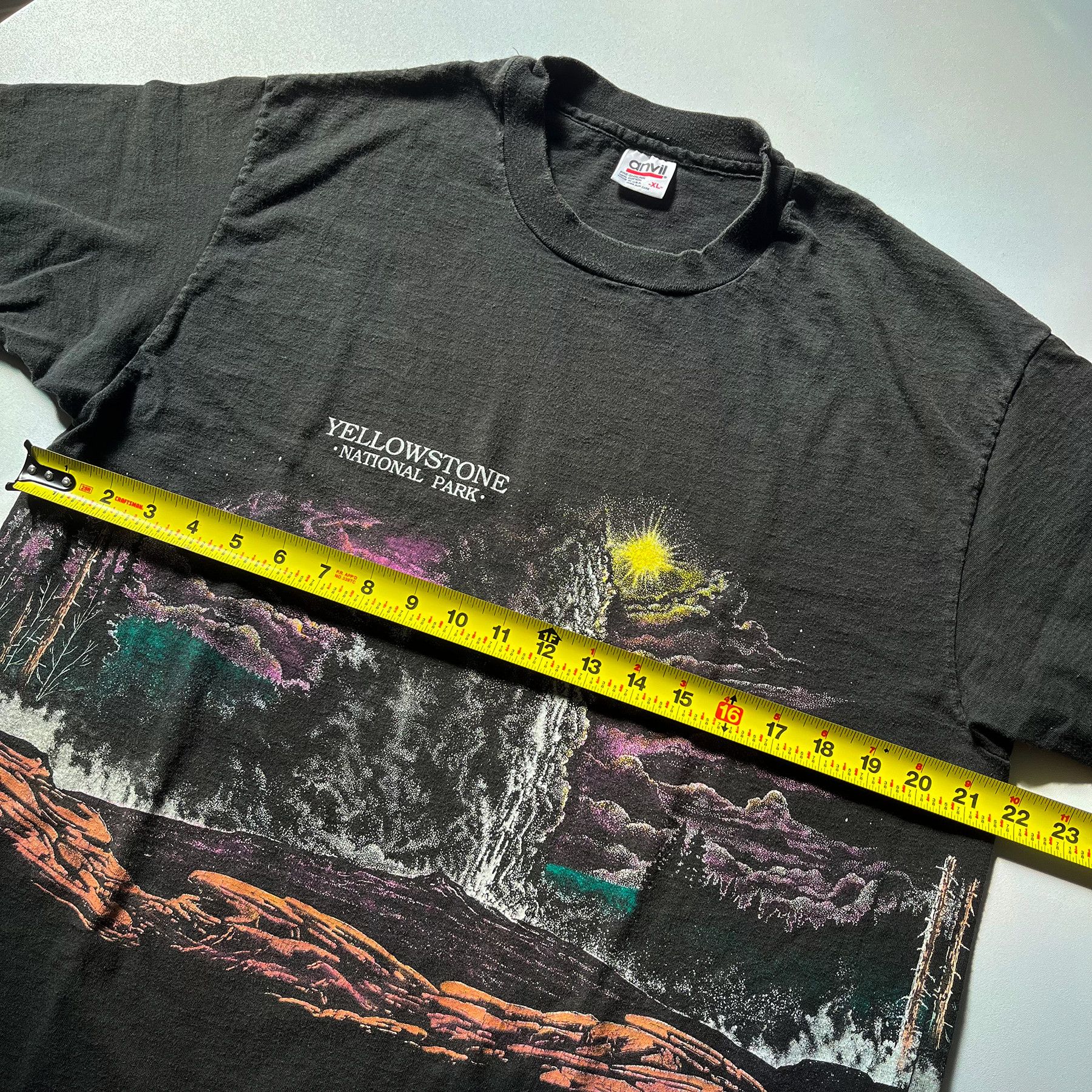 Vintage 1991 Yellowstone National Park AOP Tee