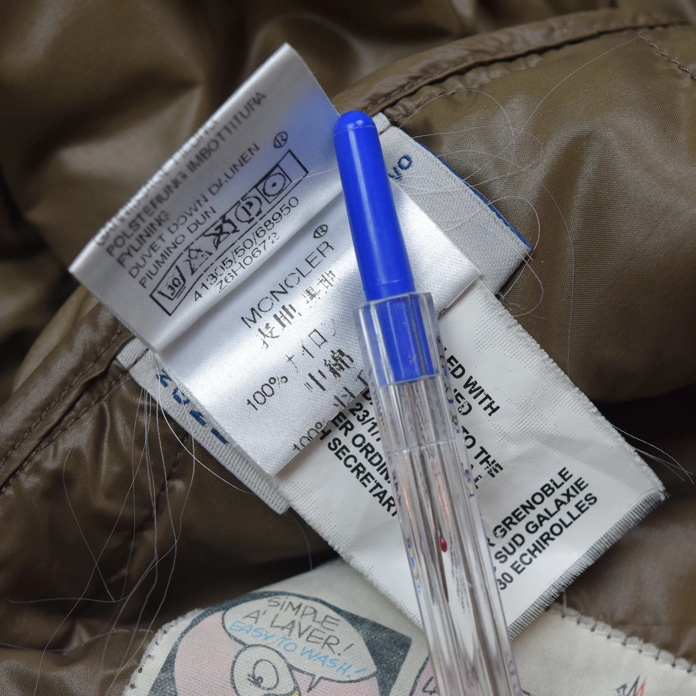 Moncler Les Deux Patchwork Down Jacket