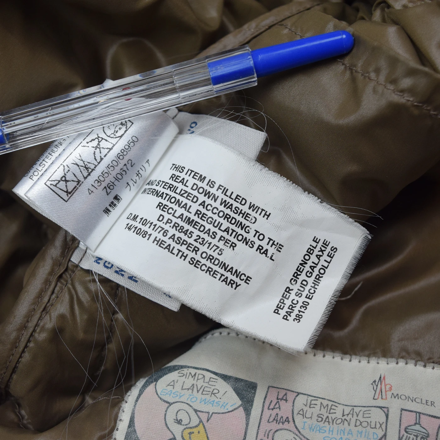 Moncler Les Deux Patchwork Down Jacket