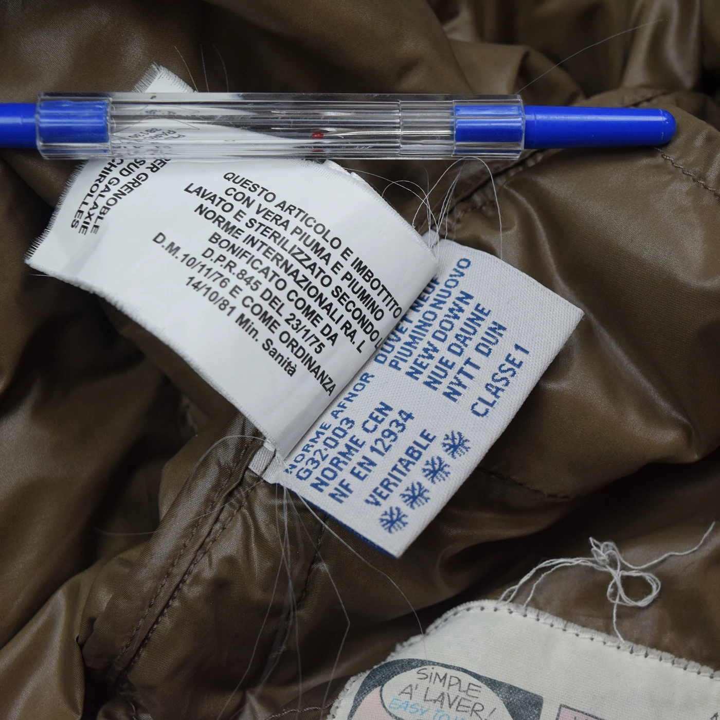 Moncler Les Deux Patchwork Down Jacket