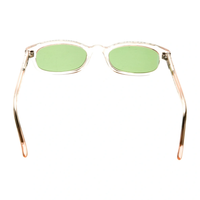 Chrome Hearts Green Lowrider Wayfarer Sunglasses