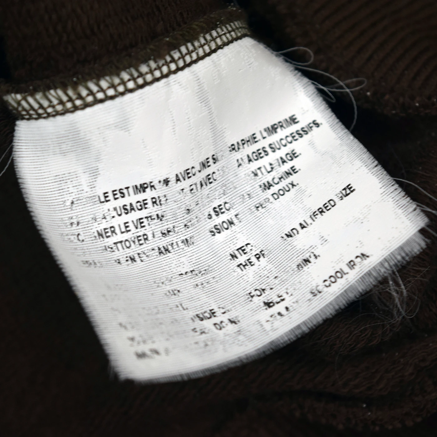 Gosha Rubchinskiy AW15 Flag Hoodie