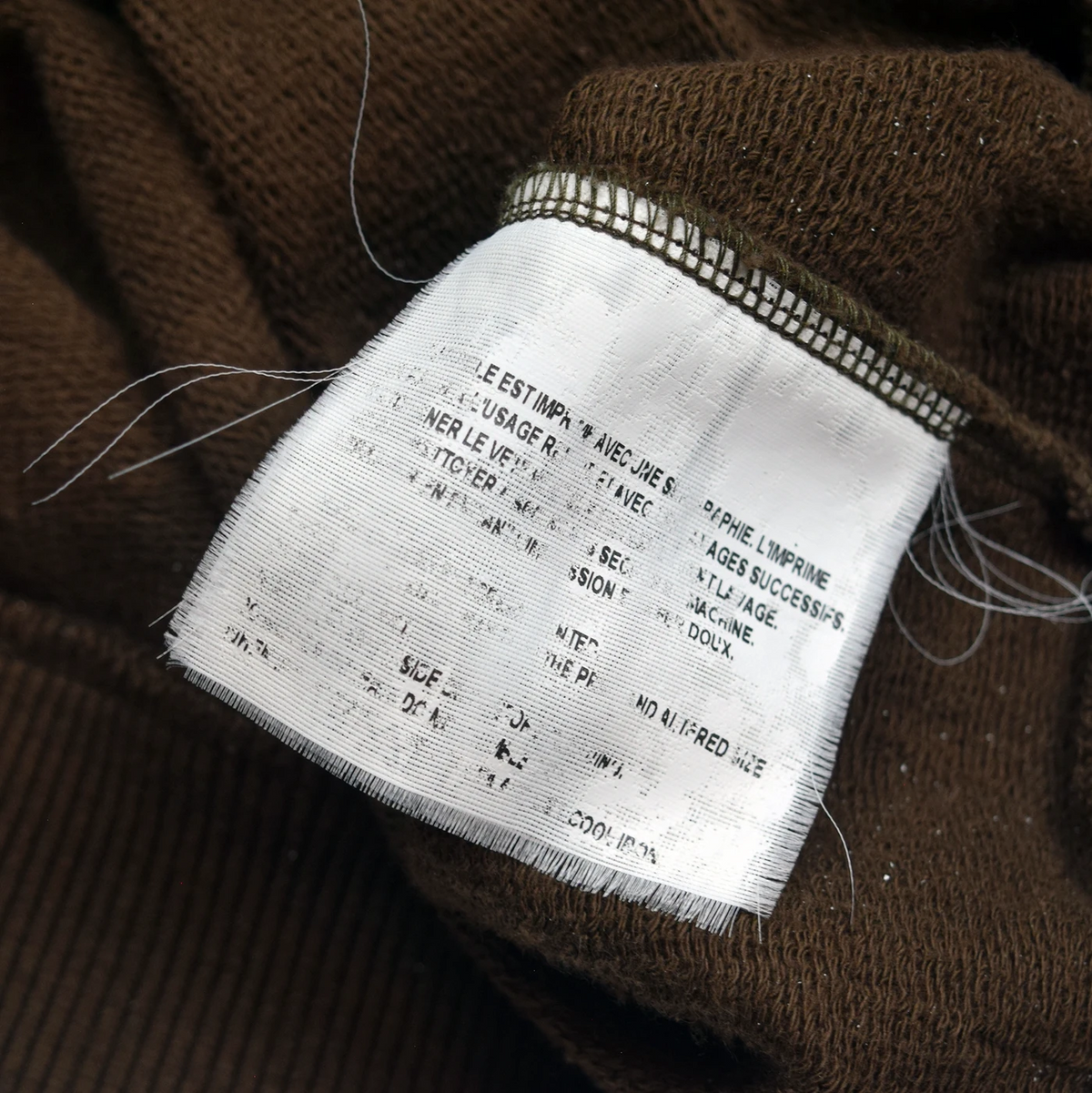 Gosha Rubchinskiy AW15 Flag Hoodie
