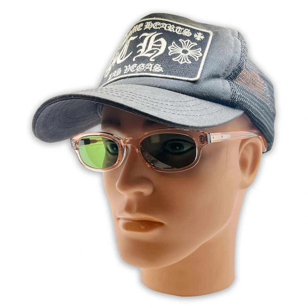 Chrome Hearts Green Lowrider Wayfarer Sunglasses