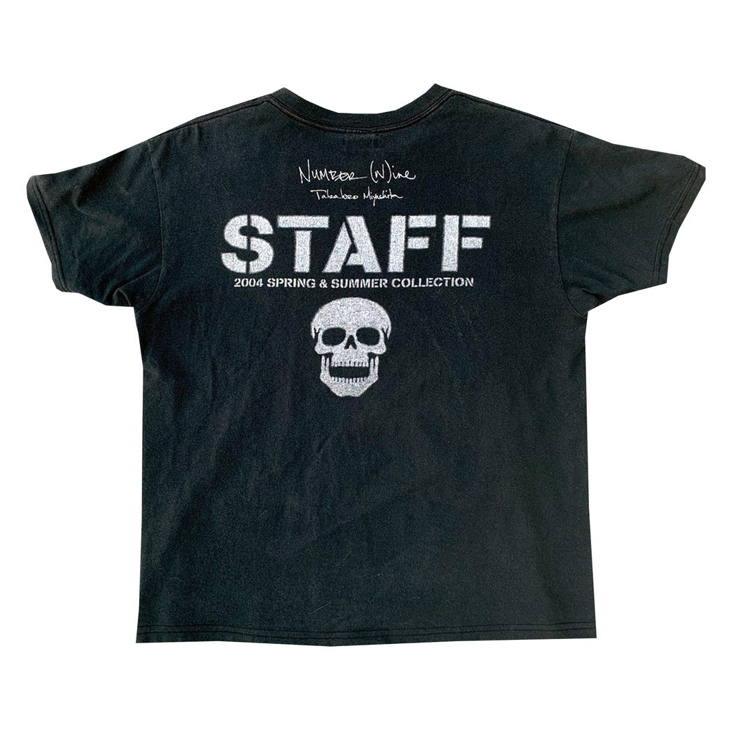 Number (N)ine SS04 'Dream Baby Dream' Staff Tee