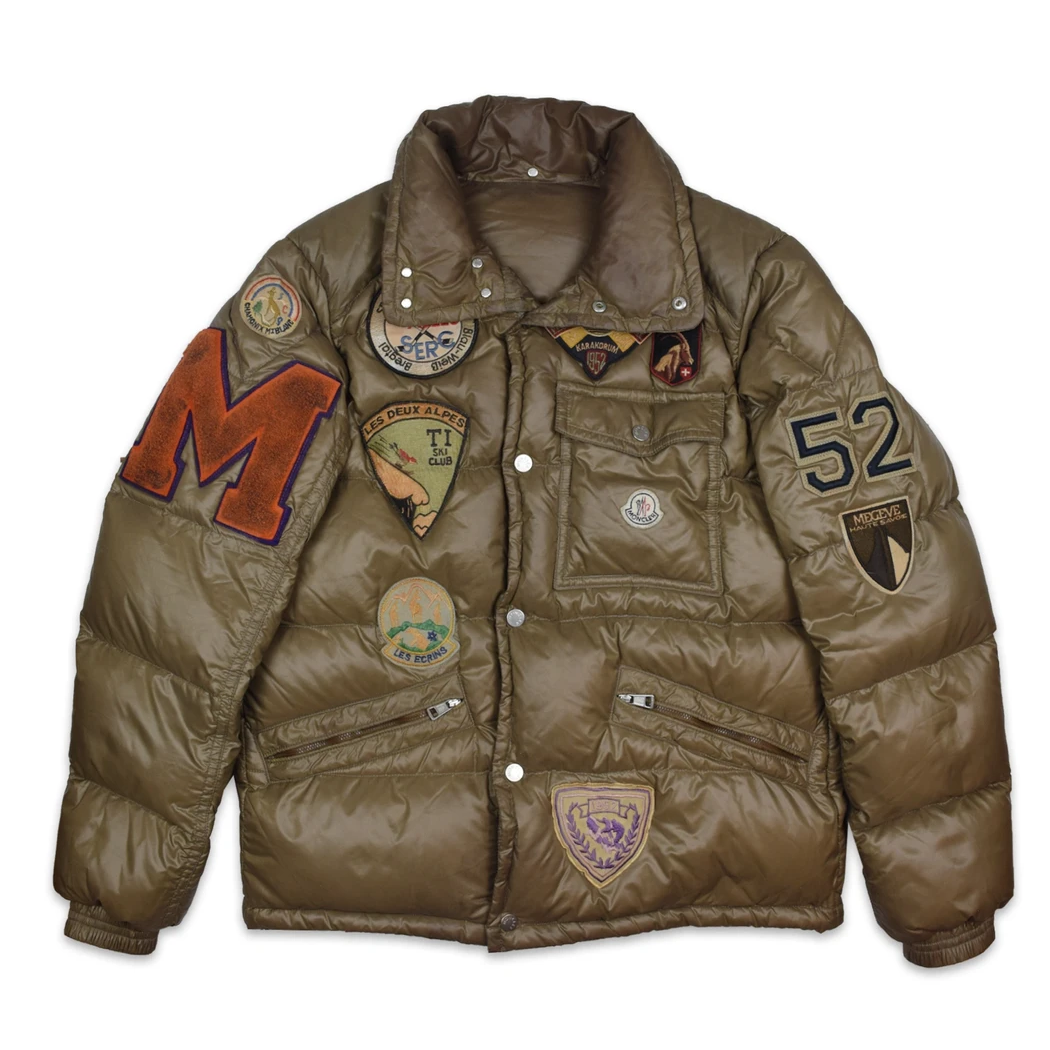 Moncler Les Deux Patchwork Down Jacket