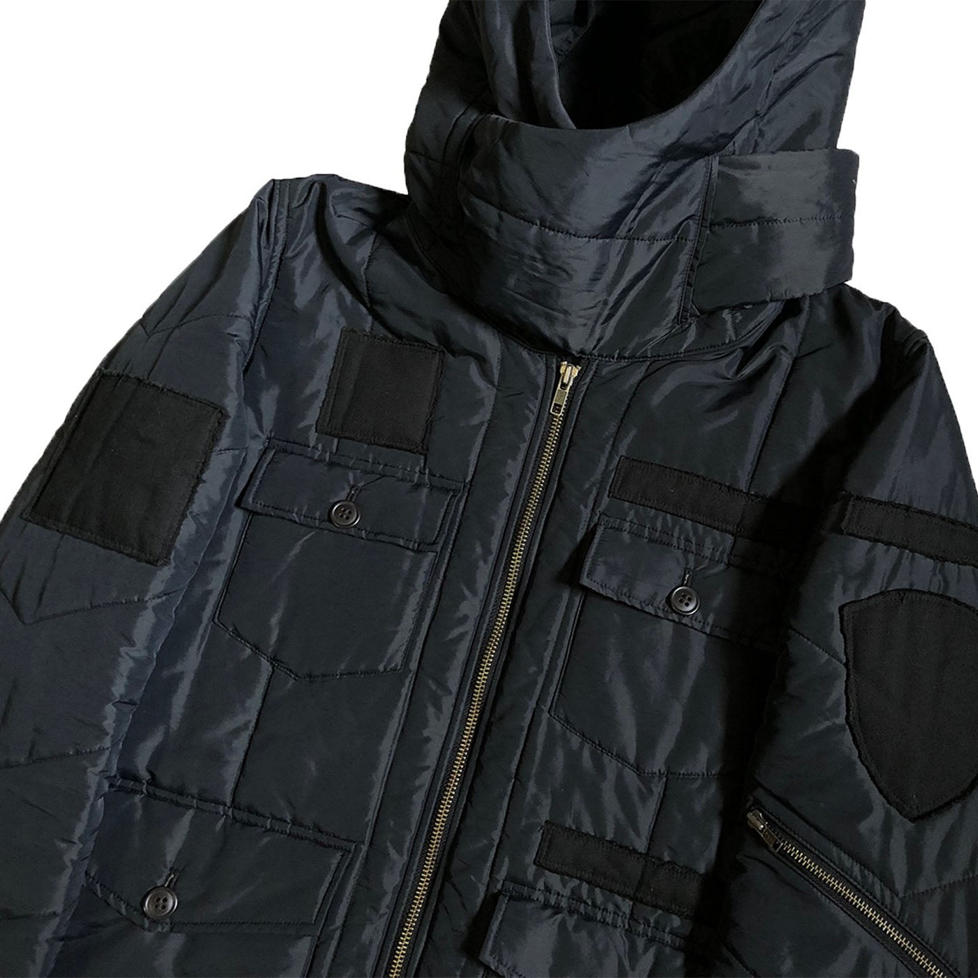 Undercover AW05 Arts and Crafts Military Wrap Nylon Jacket