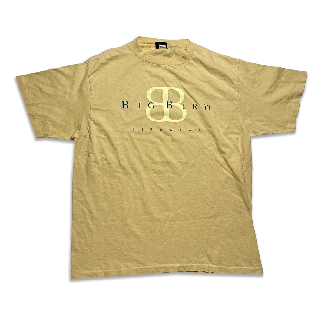 Vintage 1990s Sesame Street Big Bird Birdwear Skate Tee