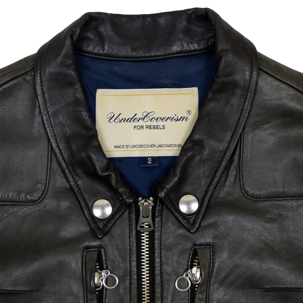 Undercover SS08 Leather Rider Jacket
