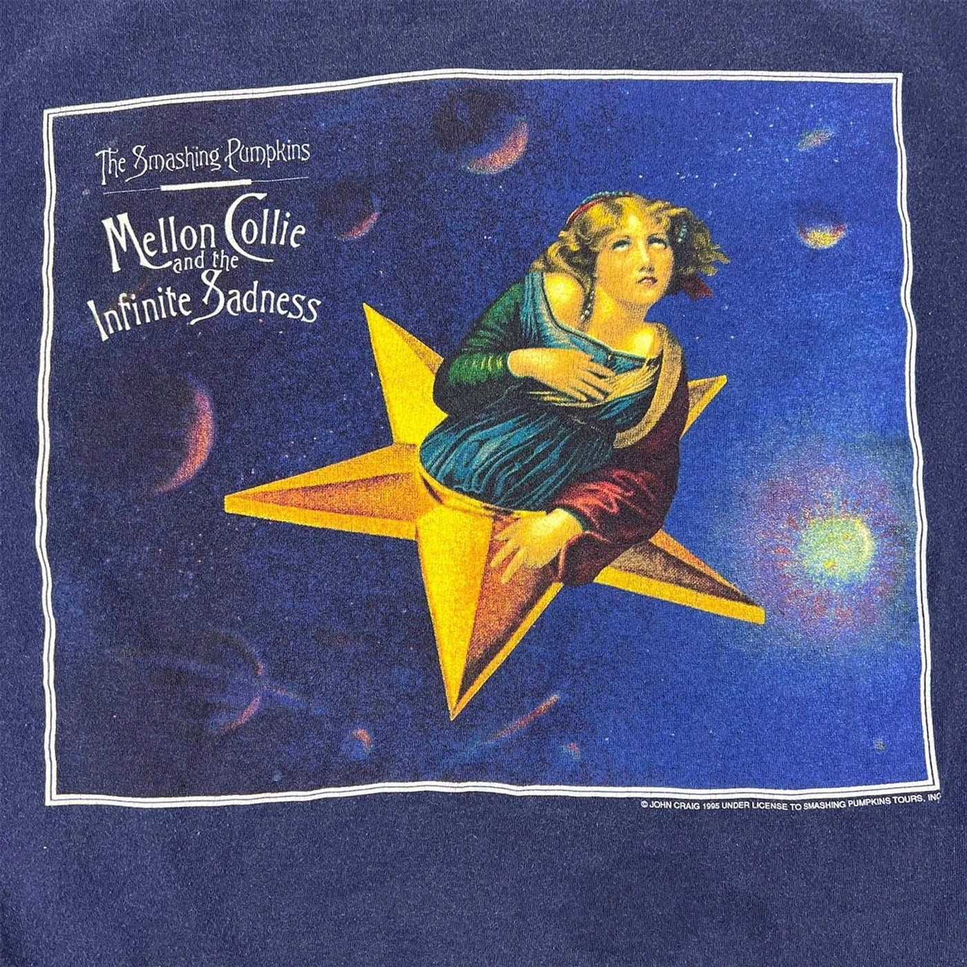 Vintage 1995 The Smashing Pumpkins Mellon Collie Tee