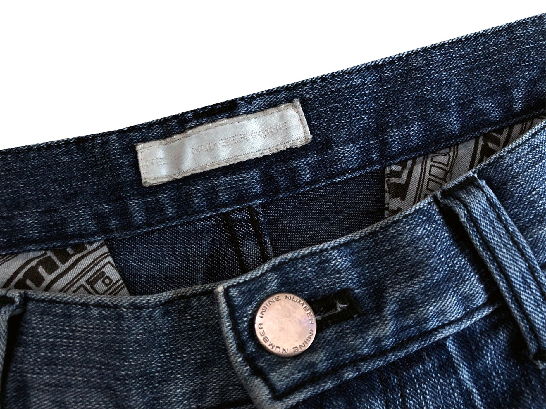 Number (N)ine 2002 Seam Denim