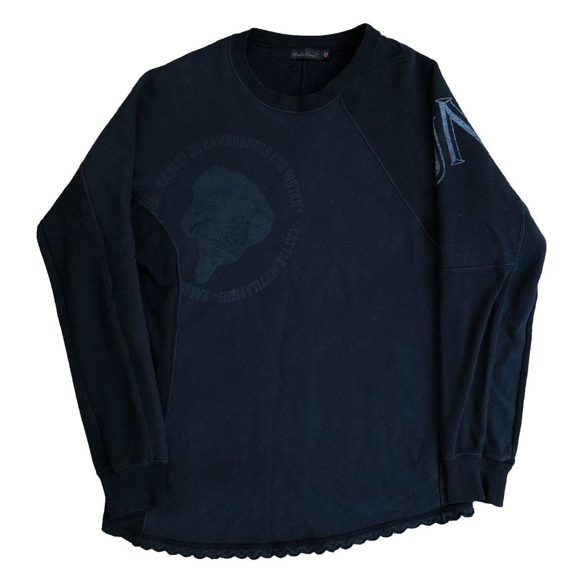 Undercover AW03 Paper Dolls Hybrid Reconstructed Sweatshirt