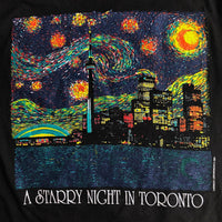 Vintage 1992 Van Gogh Starry Night Toronto Tee