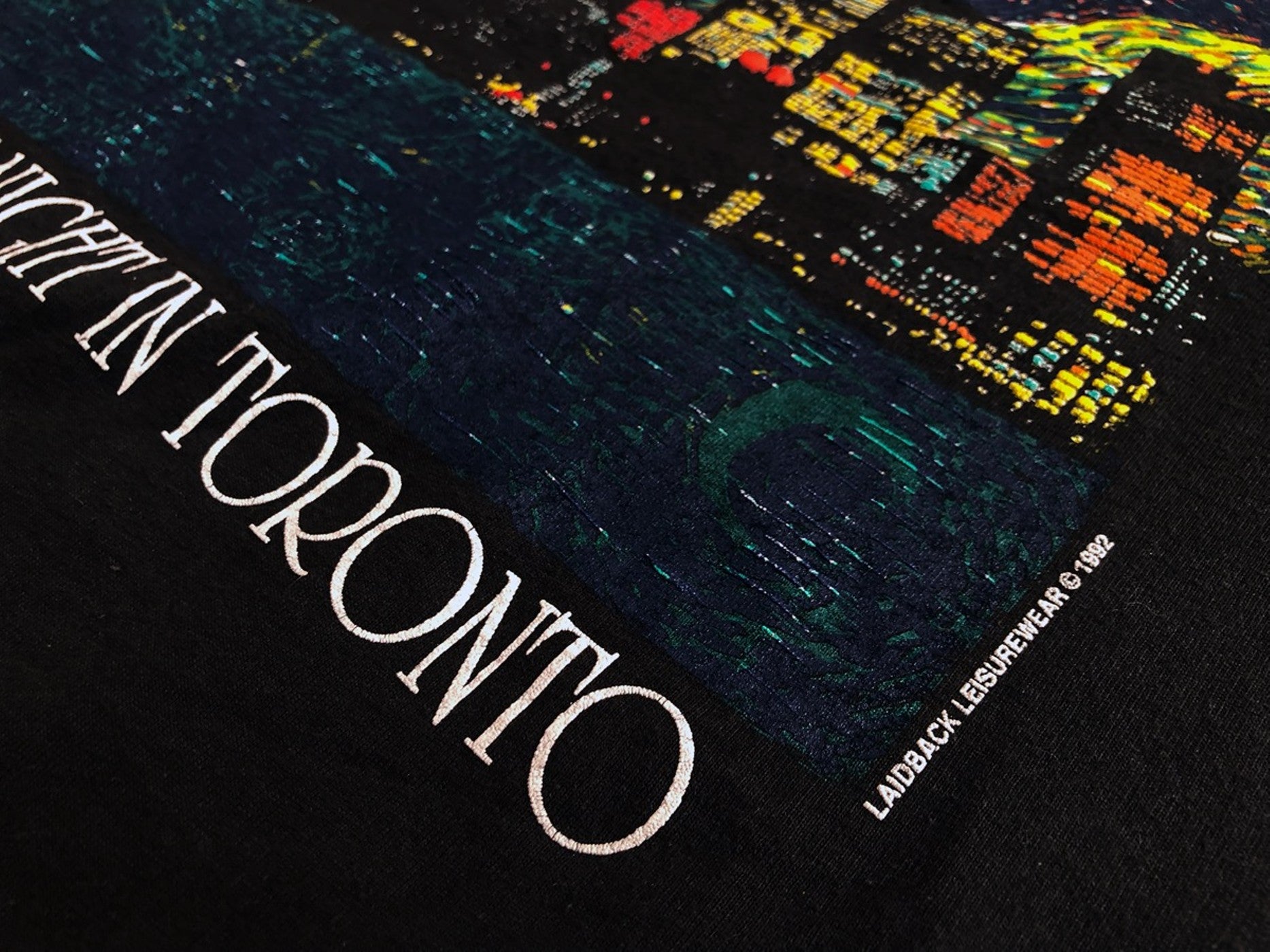 Vintage 1992 Van Gogh Starry Night Toronto Tee