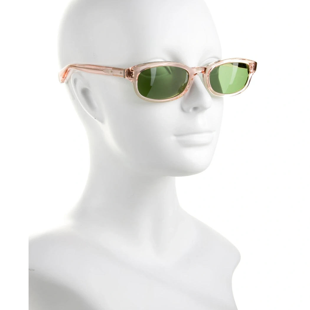 Chrome Hearts Green Lowrider Wayfarer Sunglasses