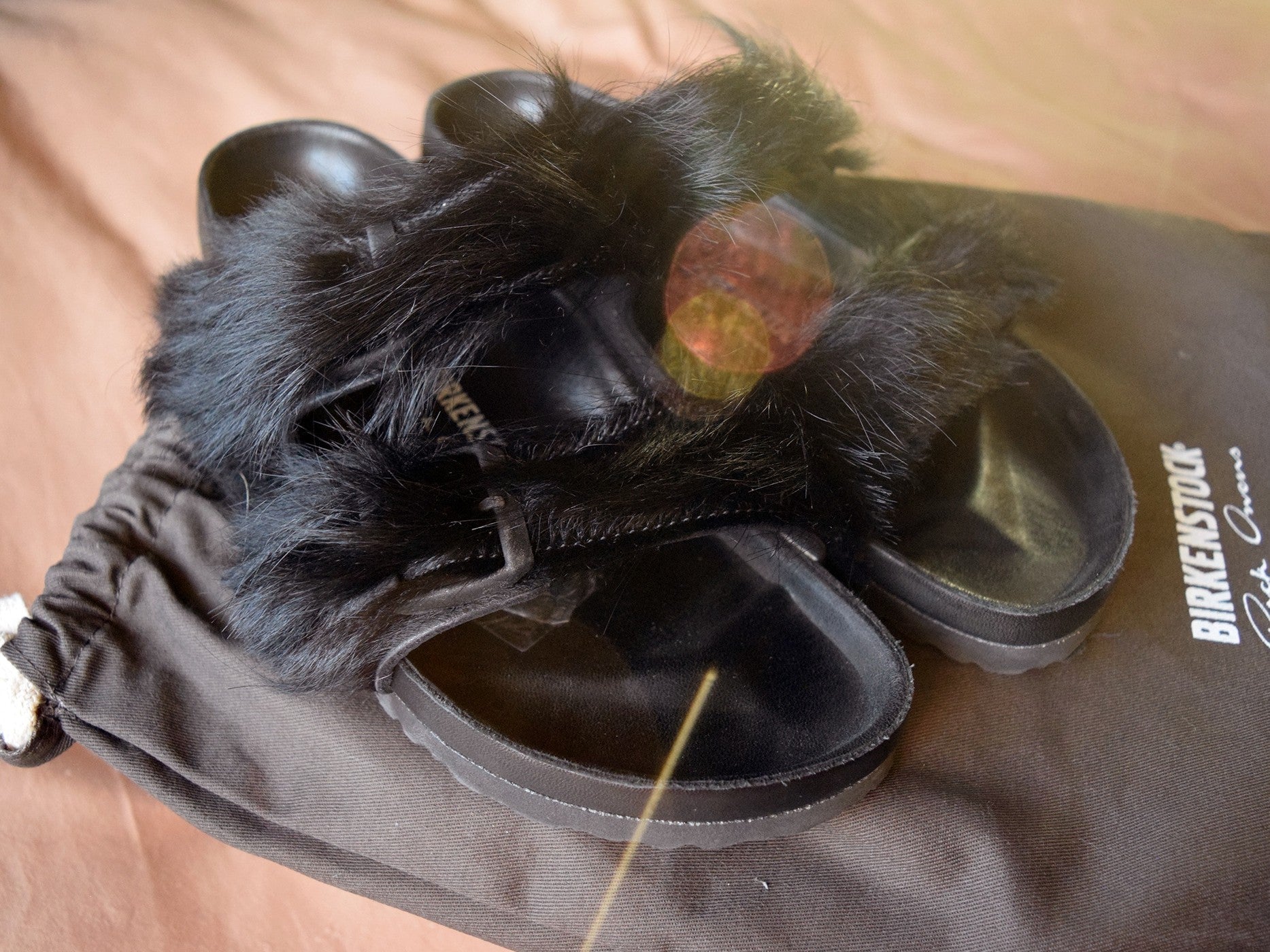 Rick Owens x Birkenstock 2018 Ponyhair Arizona Sandals