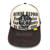 Reworked Vanguard Classic Logo Embroidered Trucker Hat (Kapital)