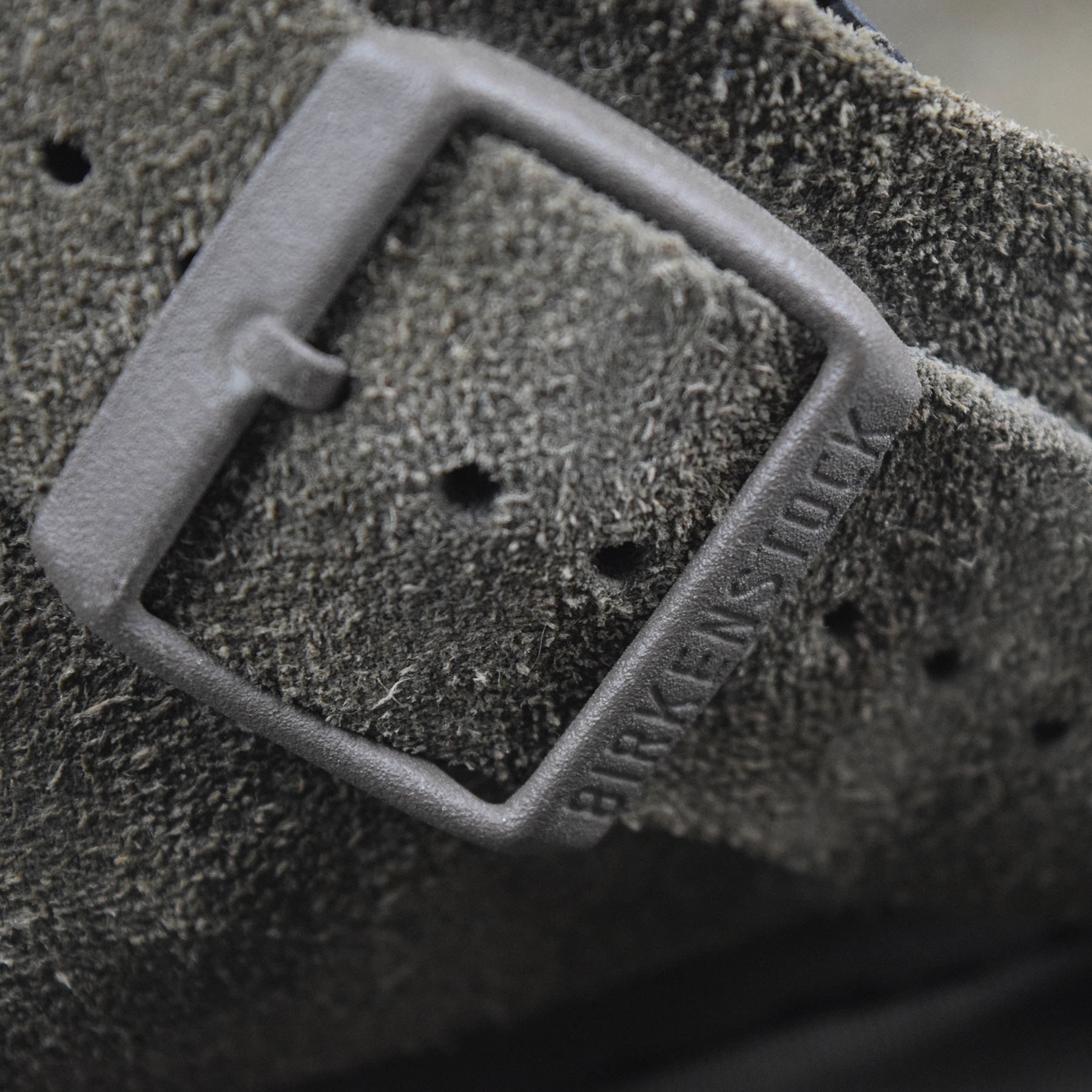 Rick Owens x Birkenstock Suede Boston Extro Sandals