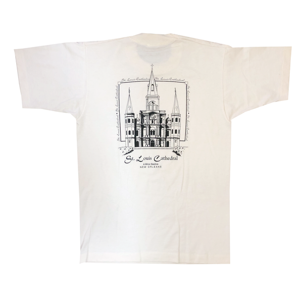 Vintage 1990s New Orleans — St. Louis Cathedral Tee