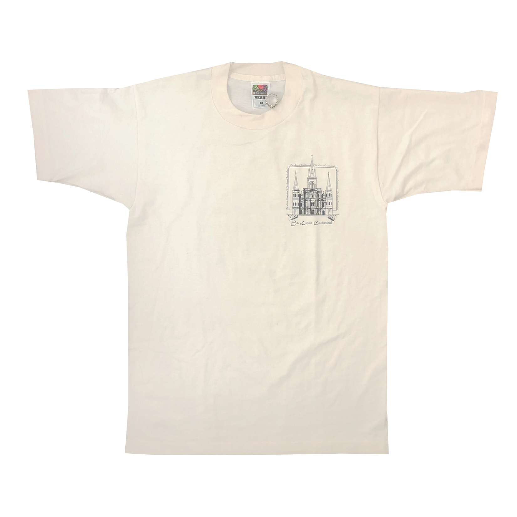 Vintage 1990s New Orleans — St. Louis Cathedral Tee