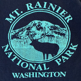 Vintage 1990s Mt. Rainier National Park Nature Tee