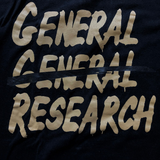 General Research 2001 Scratched Logo Tee