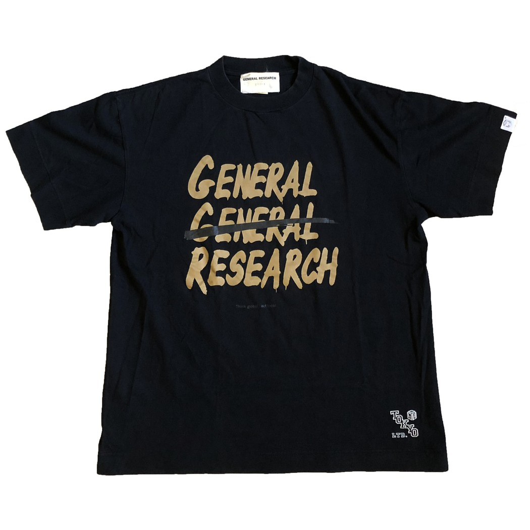 General Research 2001 Scratched Logo Tee
