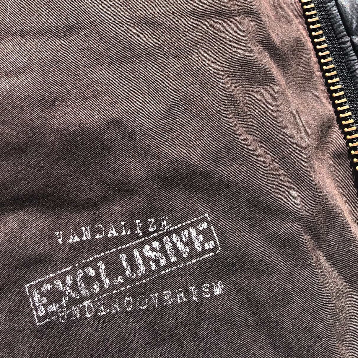 Undercover × Vandalize AW06 Attachable Tactical Cargo Bomber