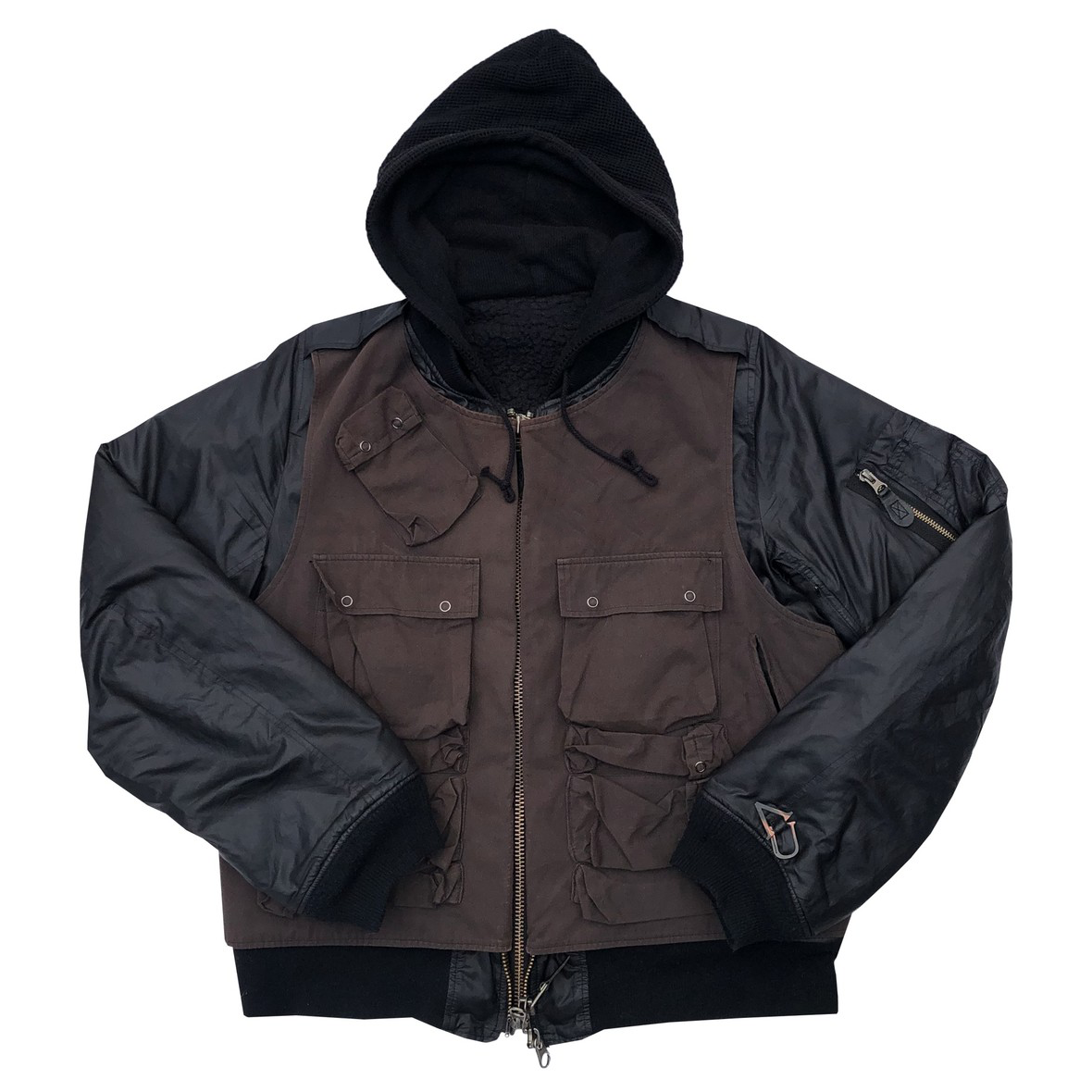 Undercover × Vandalize AW06 Attachable Tactical Cargo Bomber