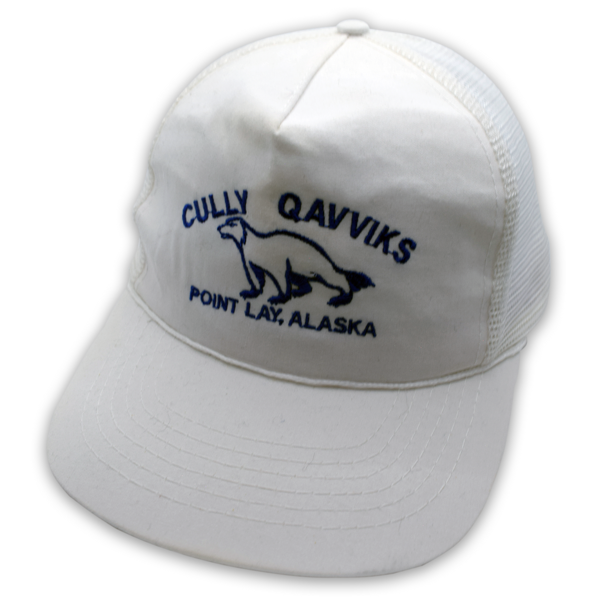 Vintage Alaskan Seal Trucker Hat