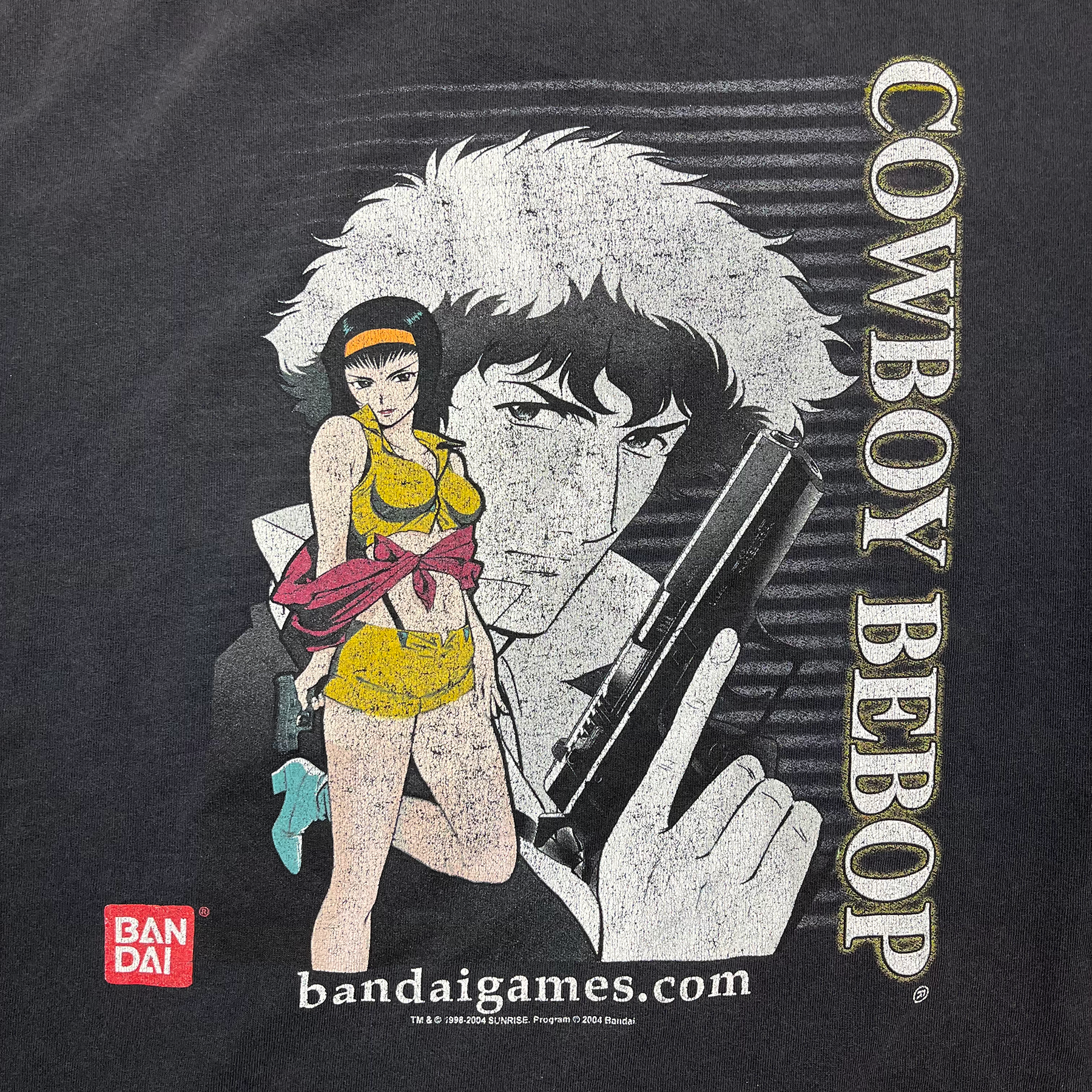 Vintage 2004 Cowboy Bebop Bandai Spike & Faye Tee