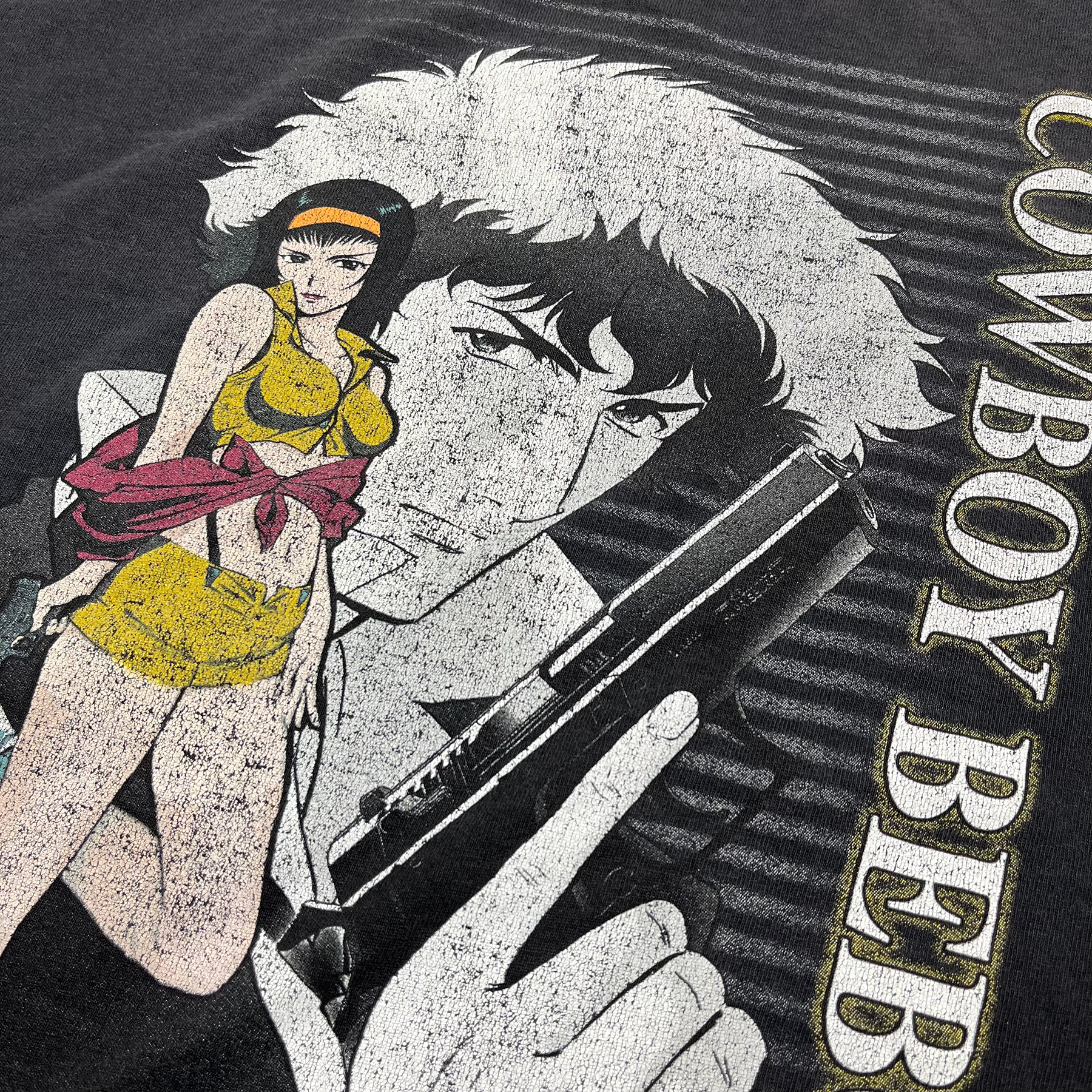 Vintage 2004 Cowboy Bebop Bandai Spike & Faye Tee