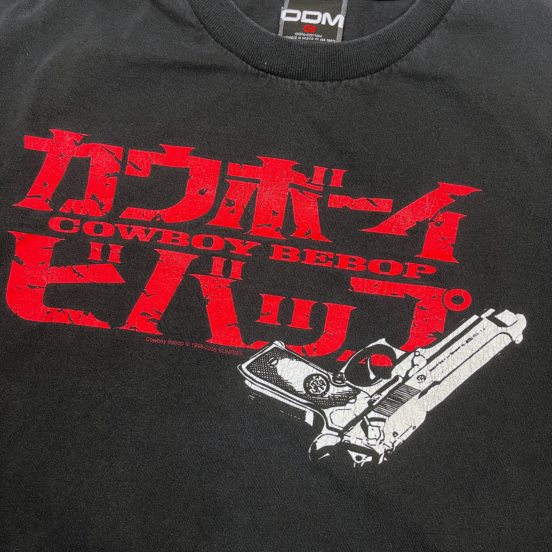 Vintage Cowboy Bebop ODM Grail Handgun Tee