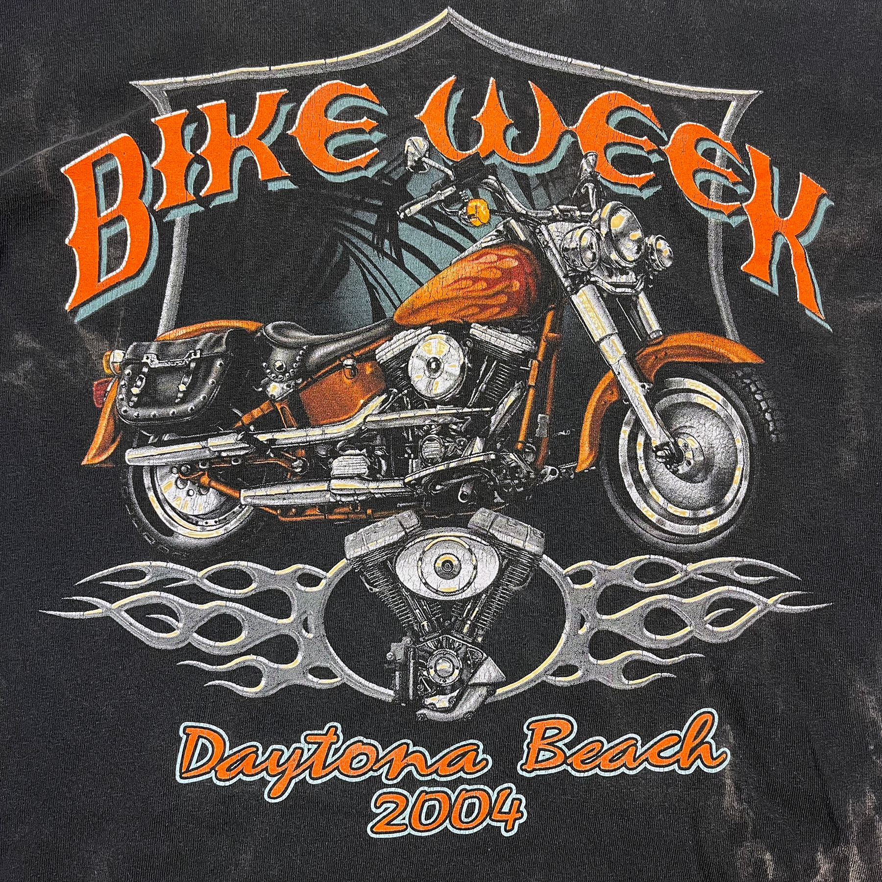 Vintage 2004 Daytona Beach Bike Week Motorcycle Tee