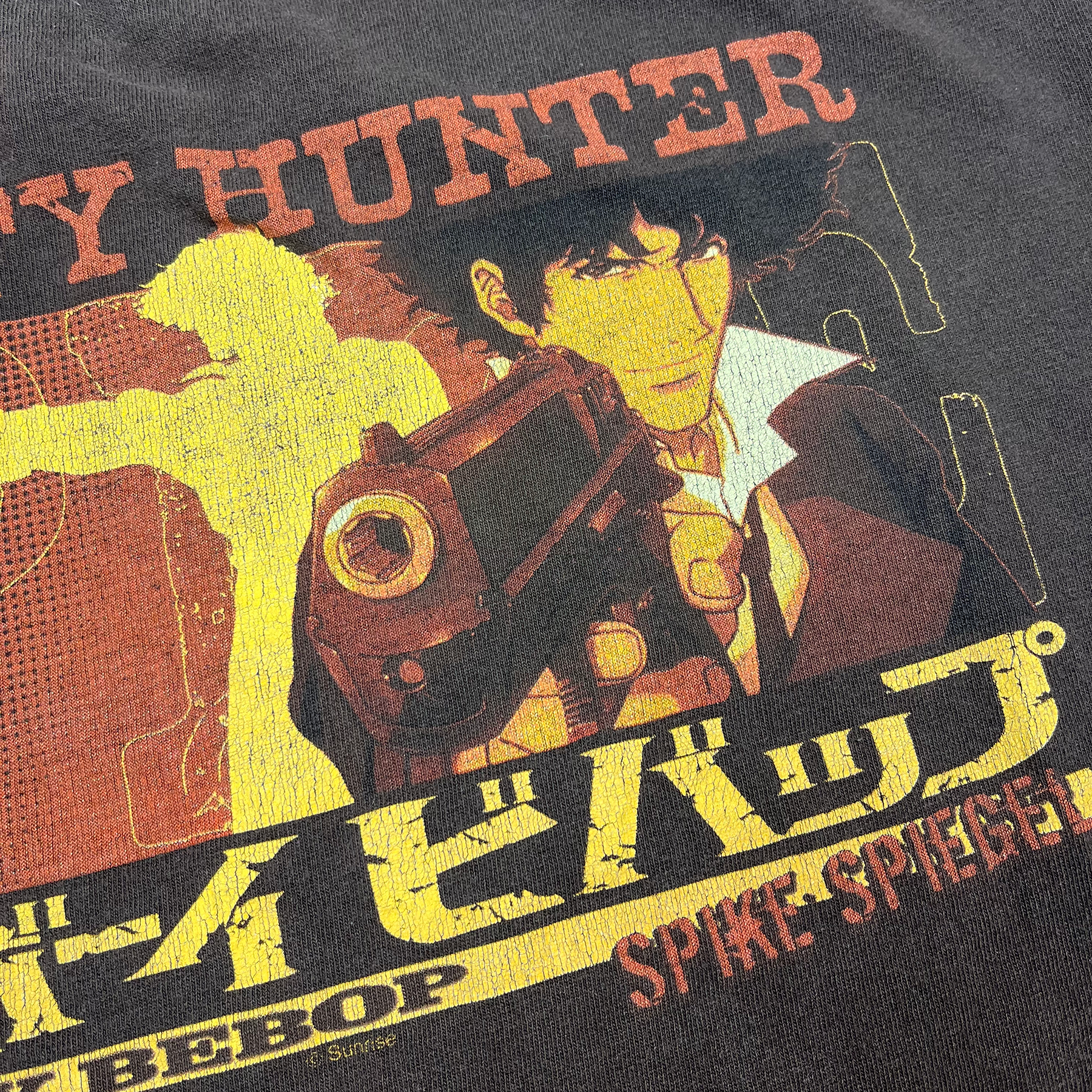 Vintage Cowboy Bebop Spike Spiegel Bounty Hunter Tee