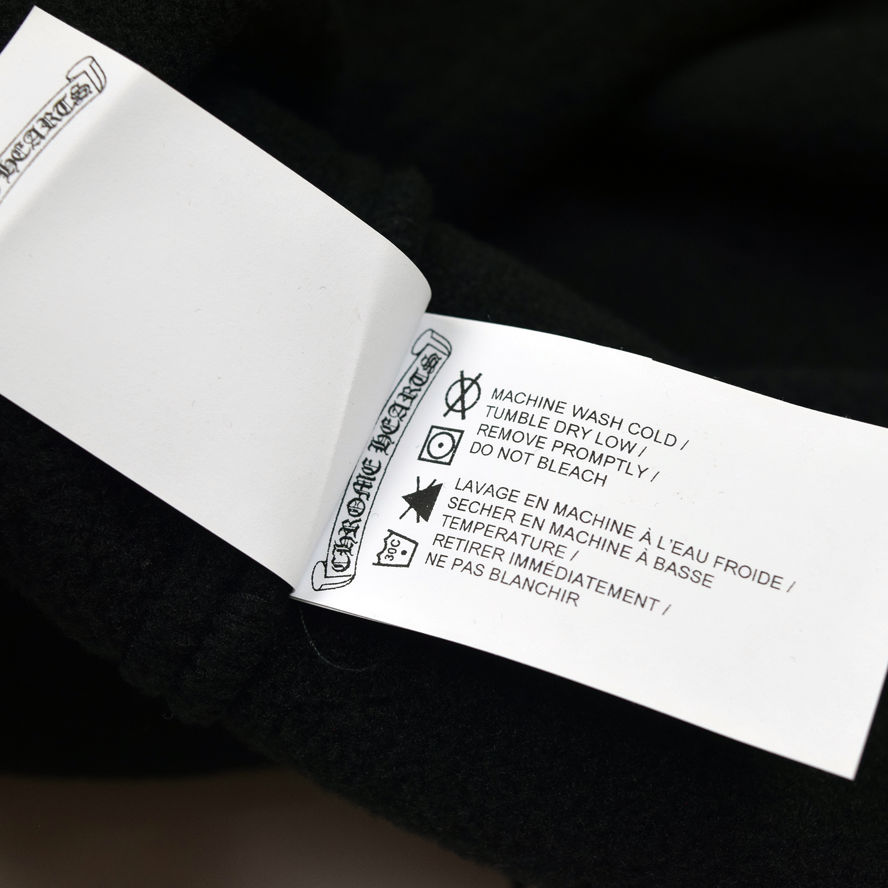 Chrome Hearts Horseshoe Quarter Zip Fleece Jacket