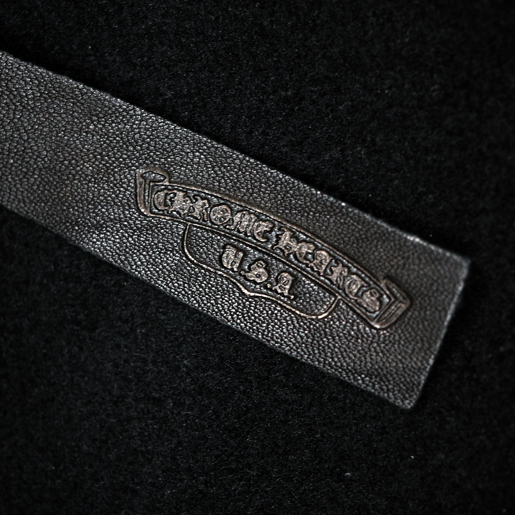 Chrome Hearts Horseshoe Quarter Zip Fleece Jacket