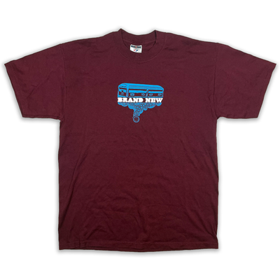 Vintage 2000s Brand New Coffin Logo Tee