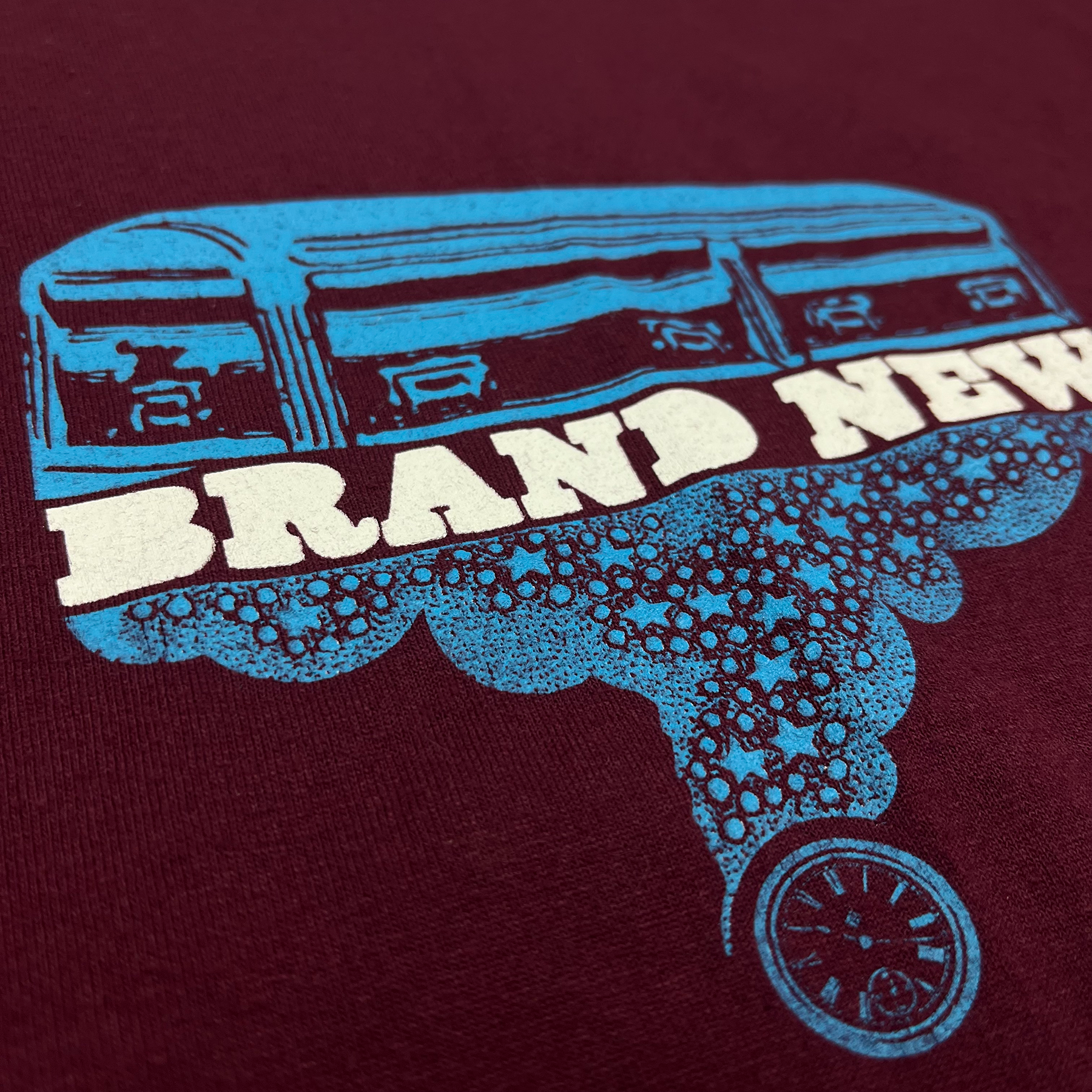 Vintage 2000s Brand New Coffin Logo Tee