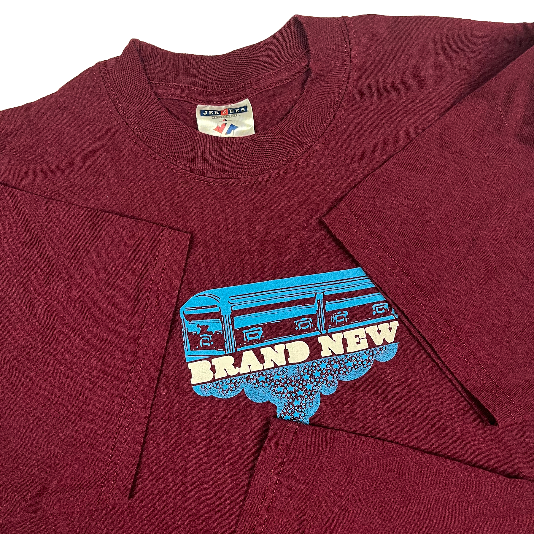 Vintage 2000s Brand New Coffin Logo Tee