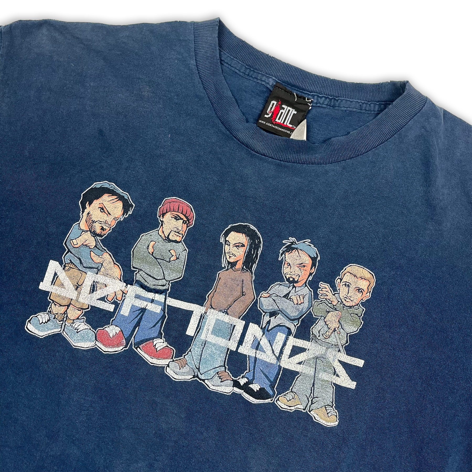 Vintage 2001 Deftones Cartoon Tee