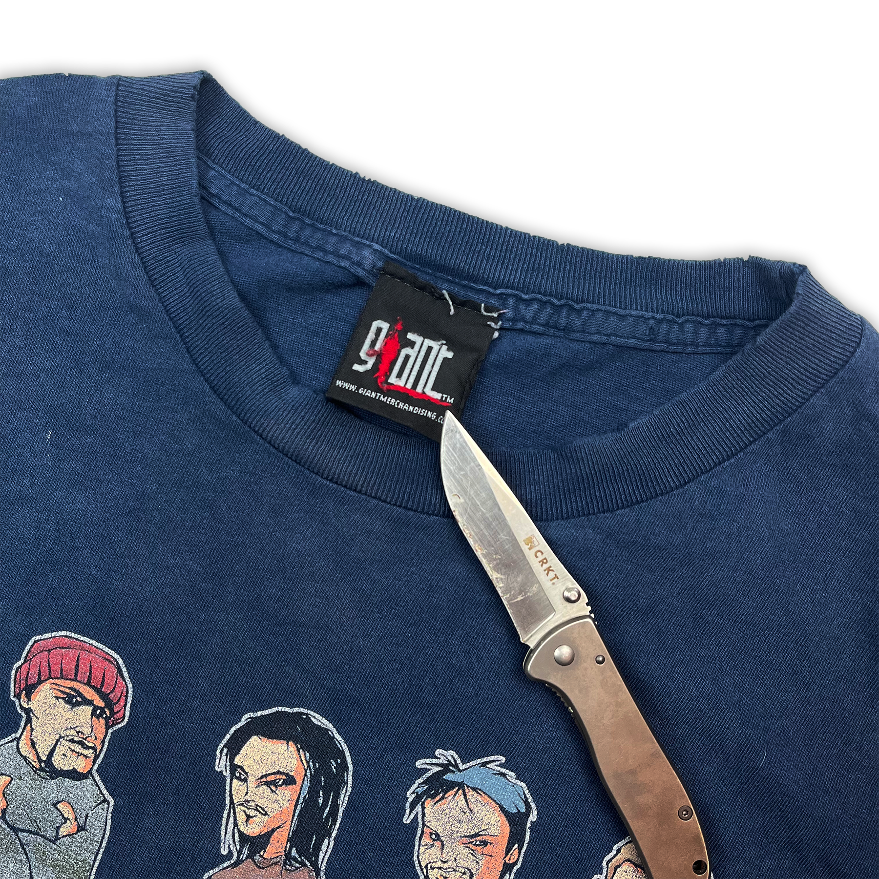 Vintage 2001 Deftones Cartoon Tee