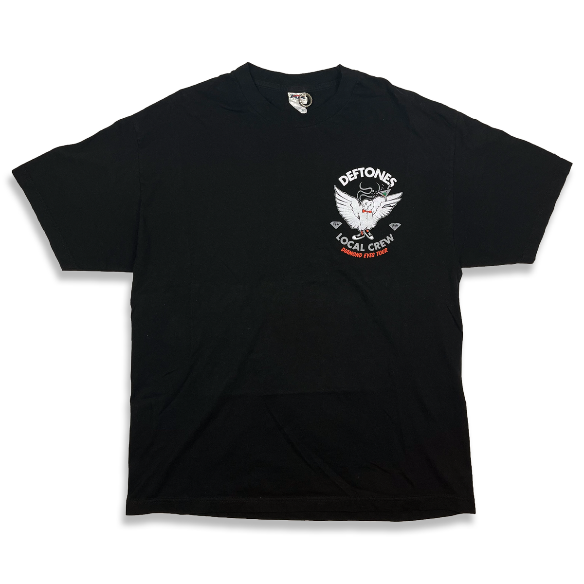 Vintage 2010 Deftones Diamond Eyes Tour Crew Tee