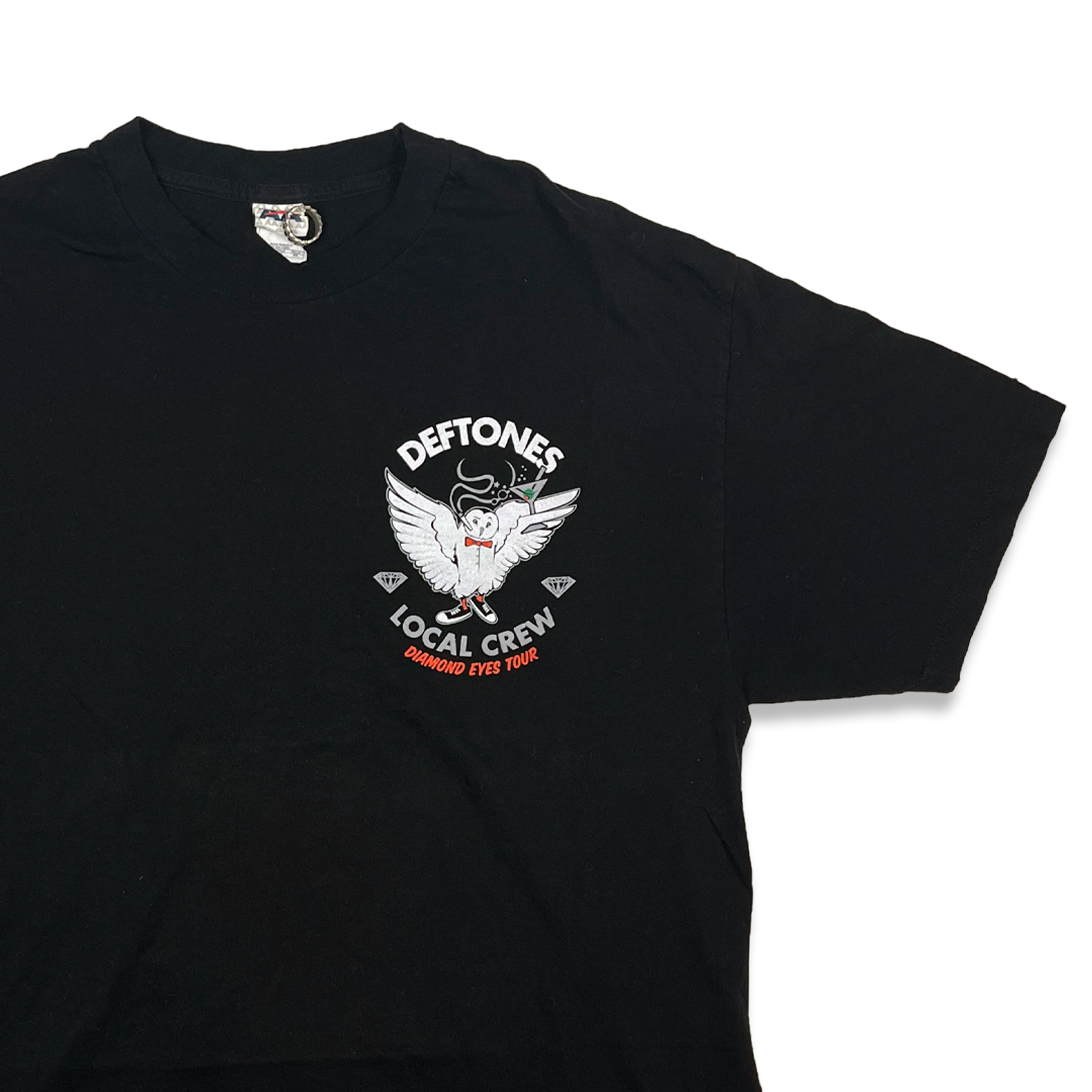 Vintage 2010 Deftones Diamond Eyes Tour Crew Tee