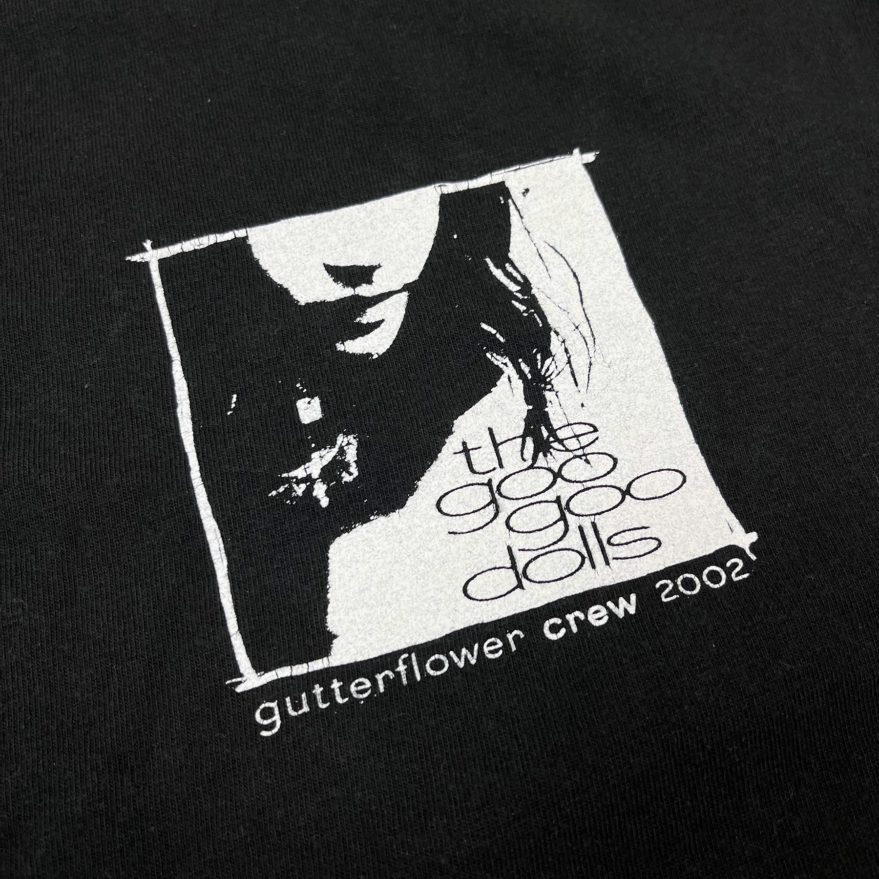 Vintage 2002 Goo Goo Dolls Gutterflower Crew Tee